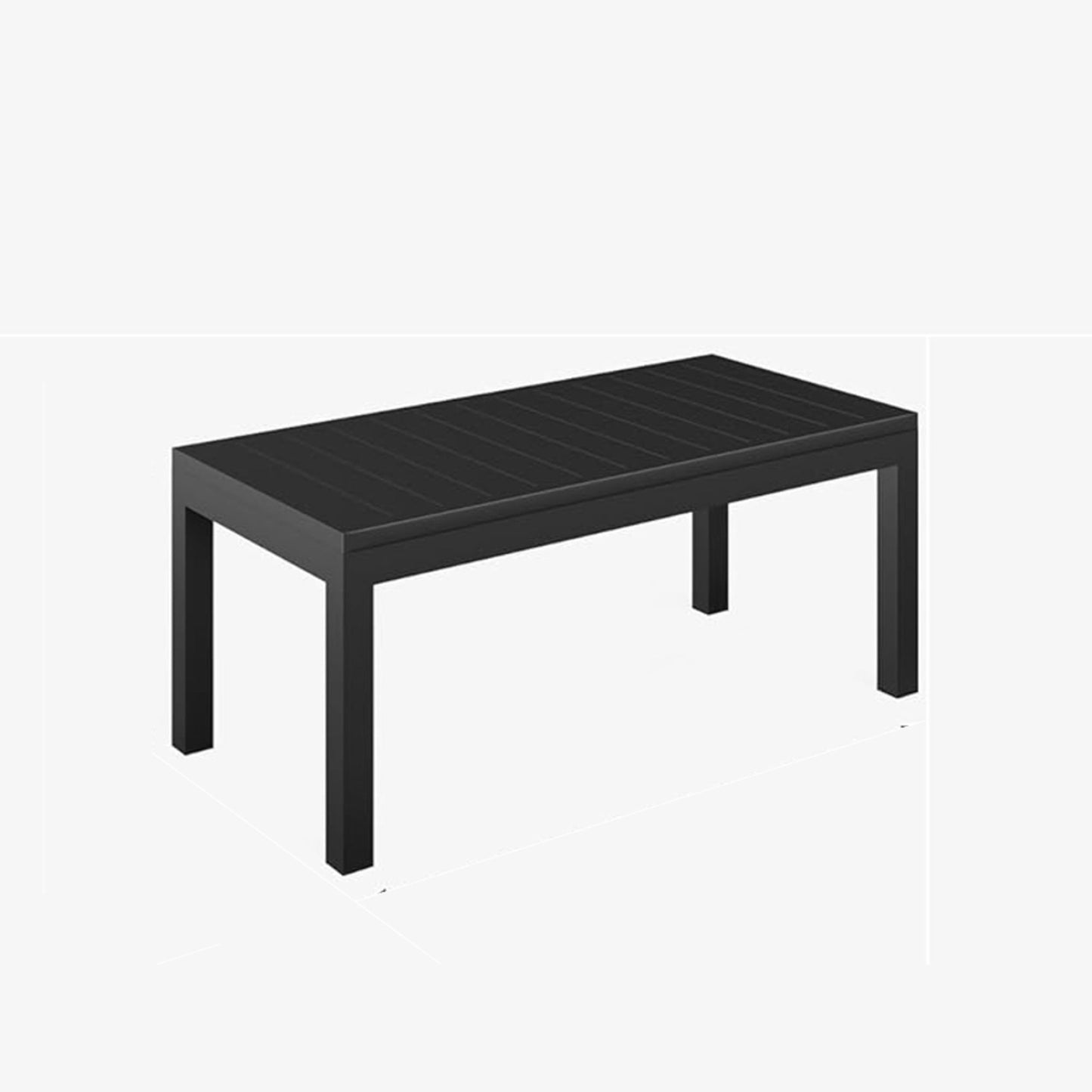 Modern 5 Seat Outdoor Patio Furniture Set With Coffee Table