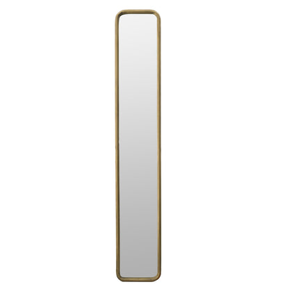 Full Length Mirror With AntiqueMetal Frame, Long Mirror For Hallway Living Room Bedroom Bathroom - Gold