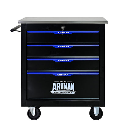 Drawer Multifunctional Tool Cart With Wheels