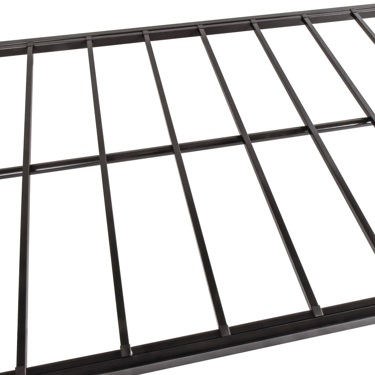 Space Saving Bunk Bed With Metal Frame And Ladder