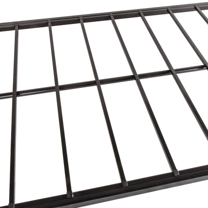 Space Saving Bunk Bed With Metal Frame And Ladder