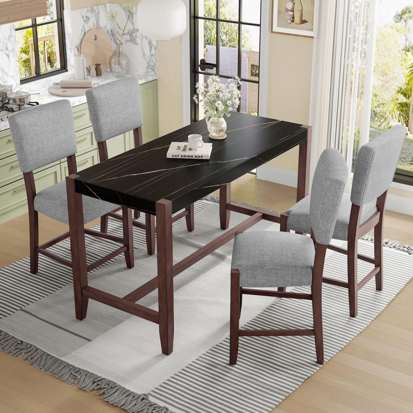 Counter Height Bar Table For Kitchen