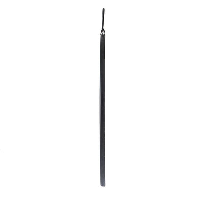 Wall Mirror With Frame, Contemporary Minimalist Accent Mirror For Living Room, Foyer, Entryway, Bedroom - Black