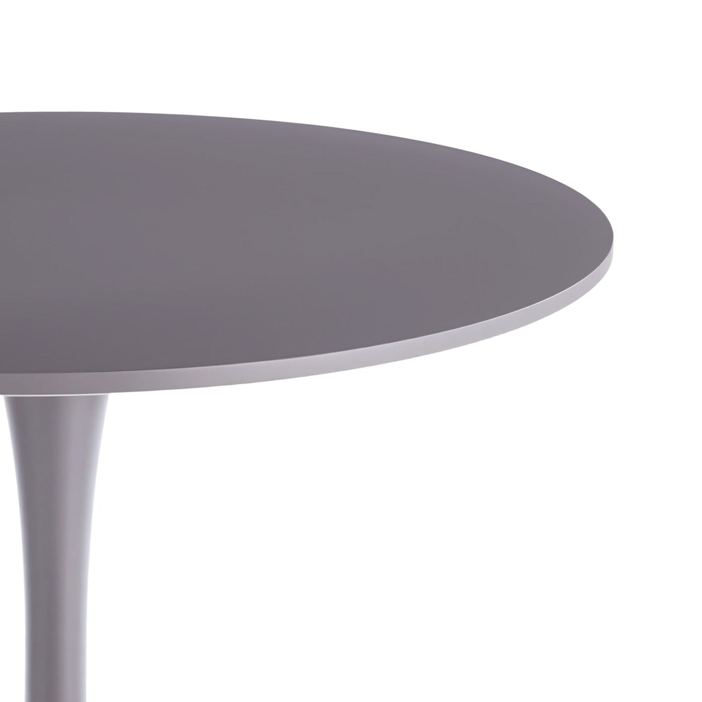 Mid-Century Tulip Table With Round Top, Pedestal Base