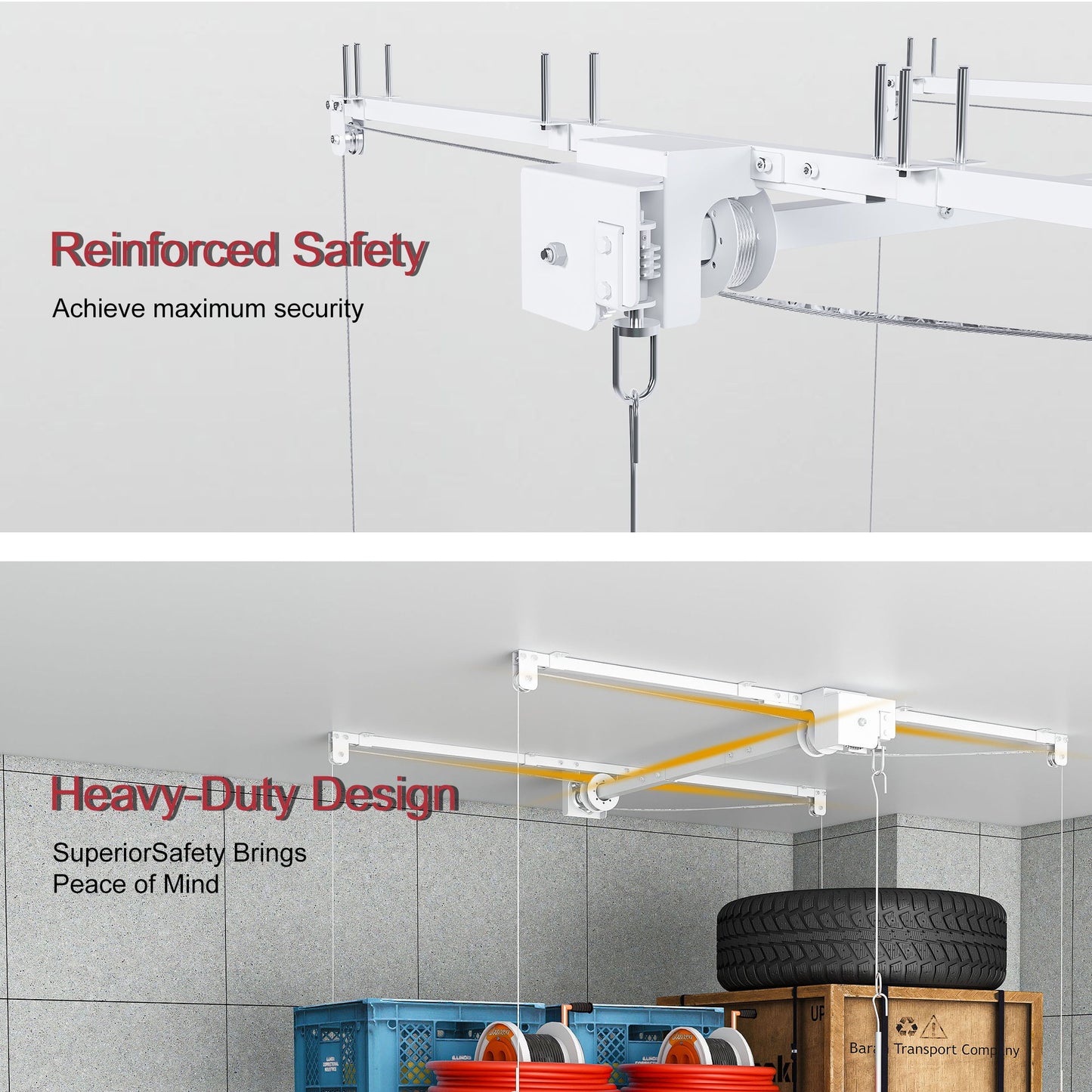 Overhead Garage Storage Rack For Ceilings