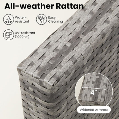 Modern Patio Set With Coffee Table