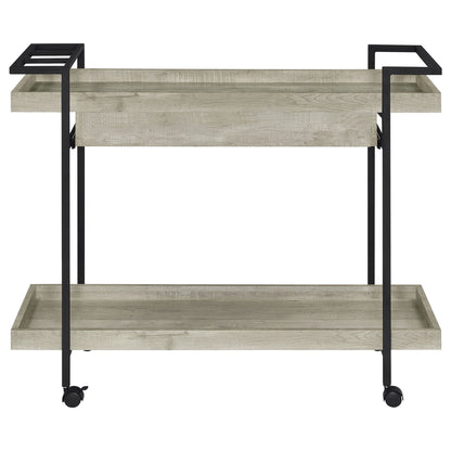 Begonia - 1 Drawer Cart - Driftwood