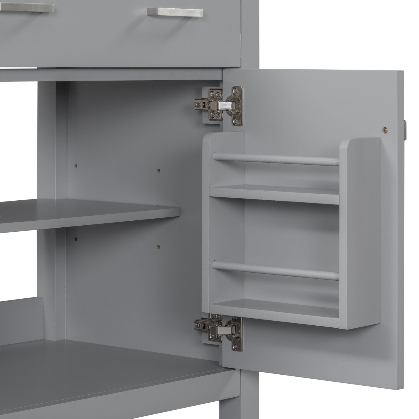 Bathroom Vanity With Ceramic Sink, Modern Single Bathroom Cabinet With 2 Doors And A Shelf, Soft Close Doors