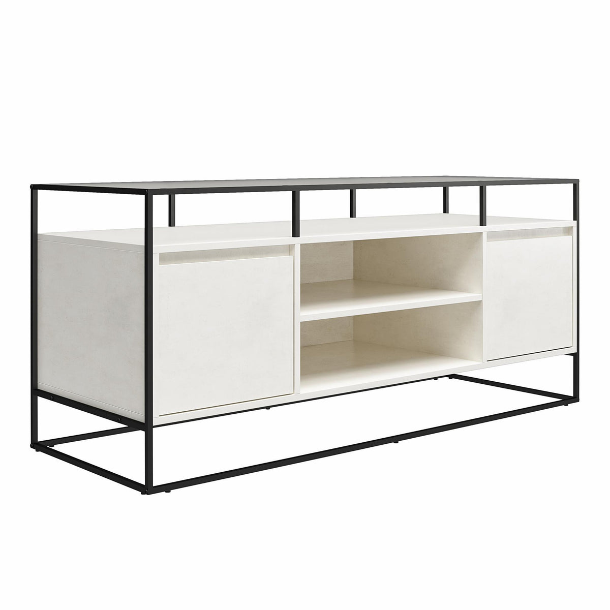 Camley - Media Console TV Stand - White