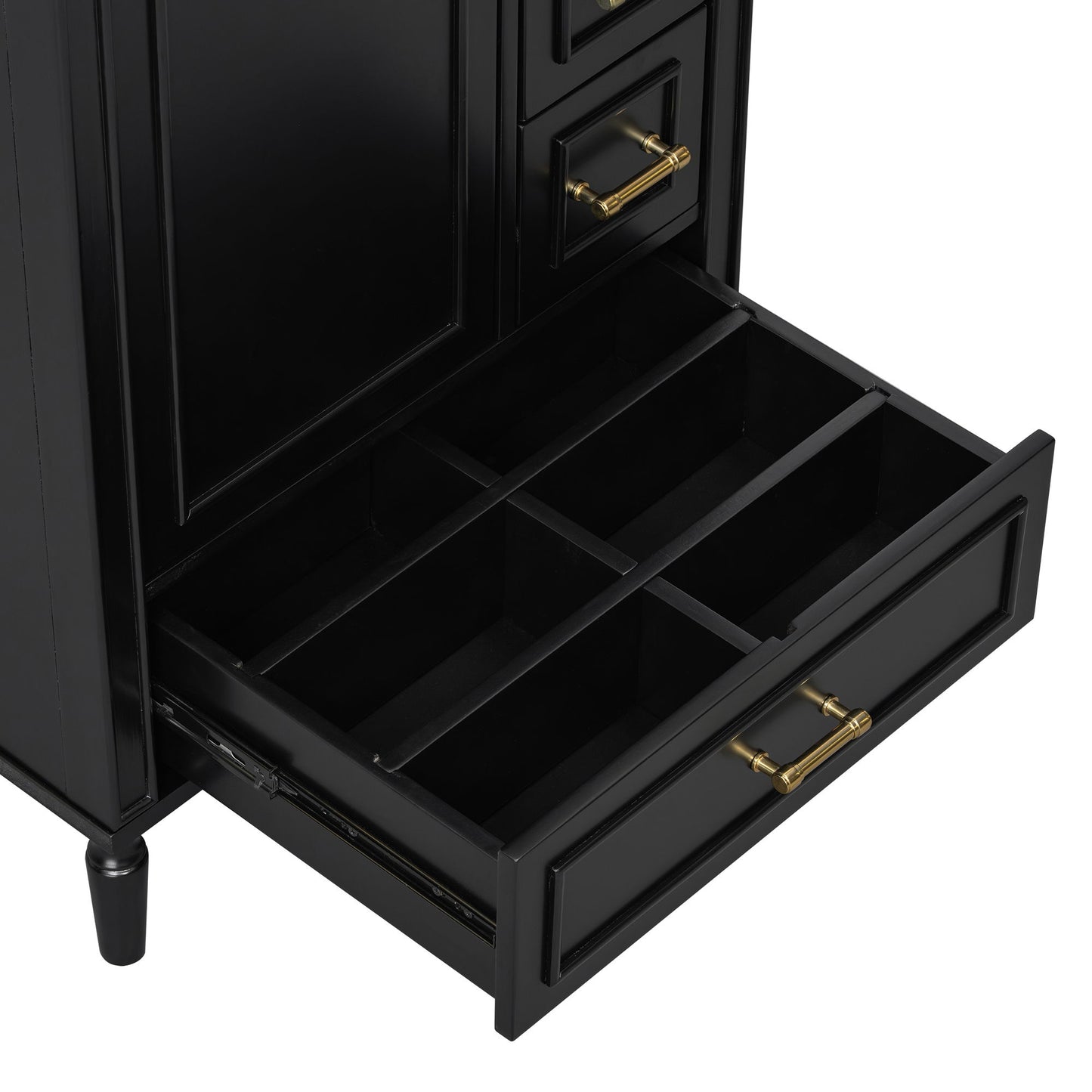 Traditional Bathroom Vanity Set With Soft Close Doors
