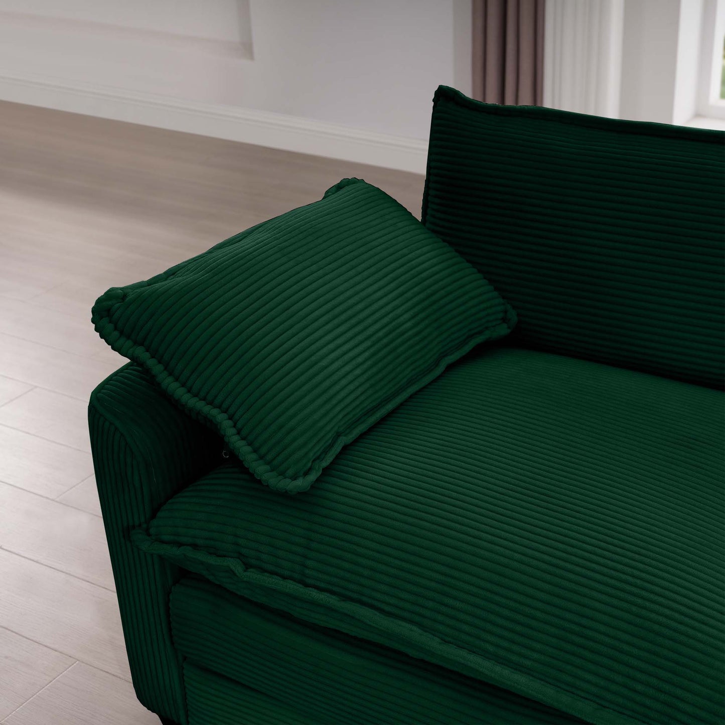 Elegant Oversized Sectional Sofa Set With Deep Seats And Flexible Layout