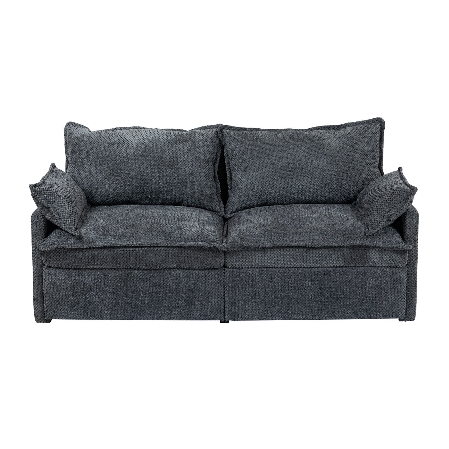 Pull Out Sofa Bed, Convertible Sleeper Sofa Couch, Side Storage, And USB / C - Type Charging Ports Chair