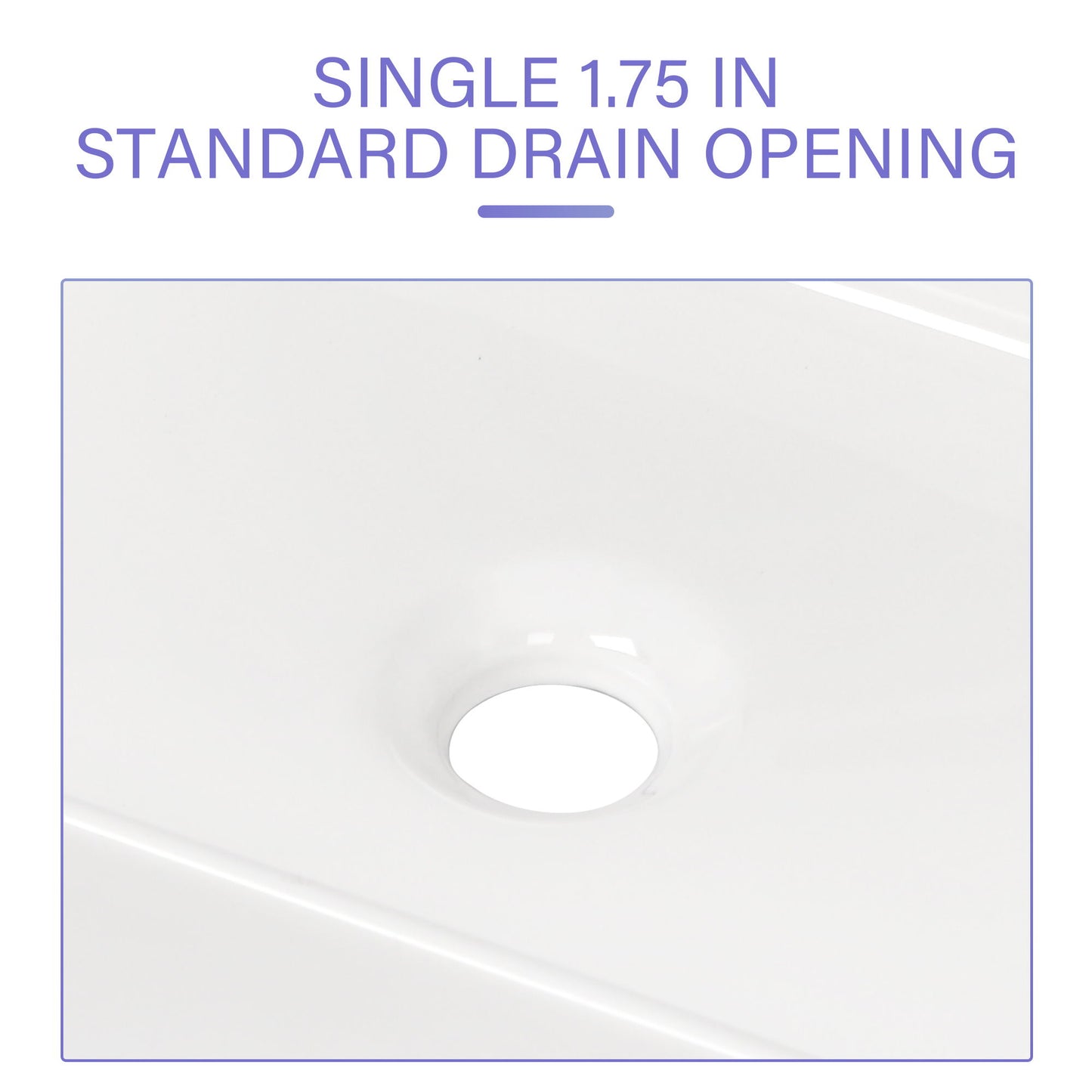 Modern European Design Ceramic Rectangular Vessel Bathroom Sink