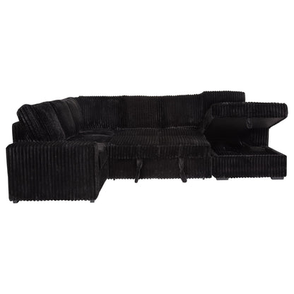 Thurston - Storage Sectional Sofa With Pop Up Bed