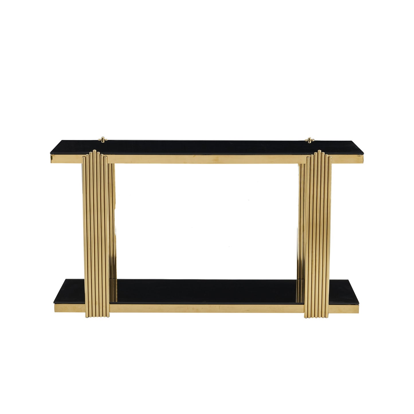 Console Table With Double Tier Storage