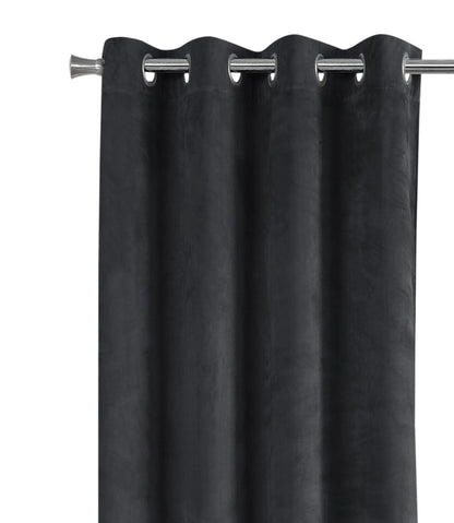 2 Pieces Set, Curtain Panel, Room Darkening, Grommet, Contemporary & Modern