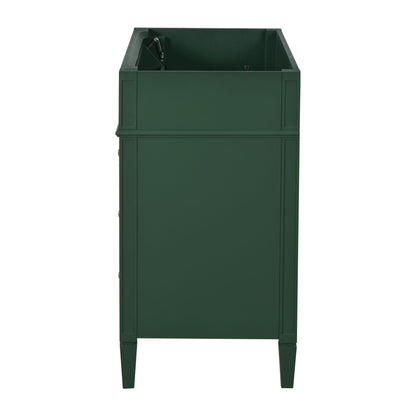 Bathroom Vanity With 2 Drawers And Tip-Out Drawer, Storage Cabinet