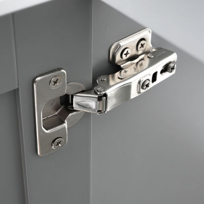 Shaker Free Standing Bathroom Vanity Cabinet & Sink, Soft Close Drawers, Soft Close Doors