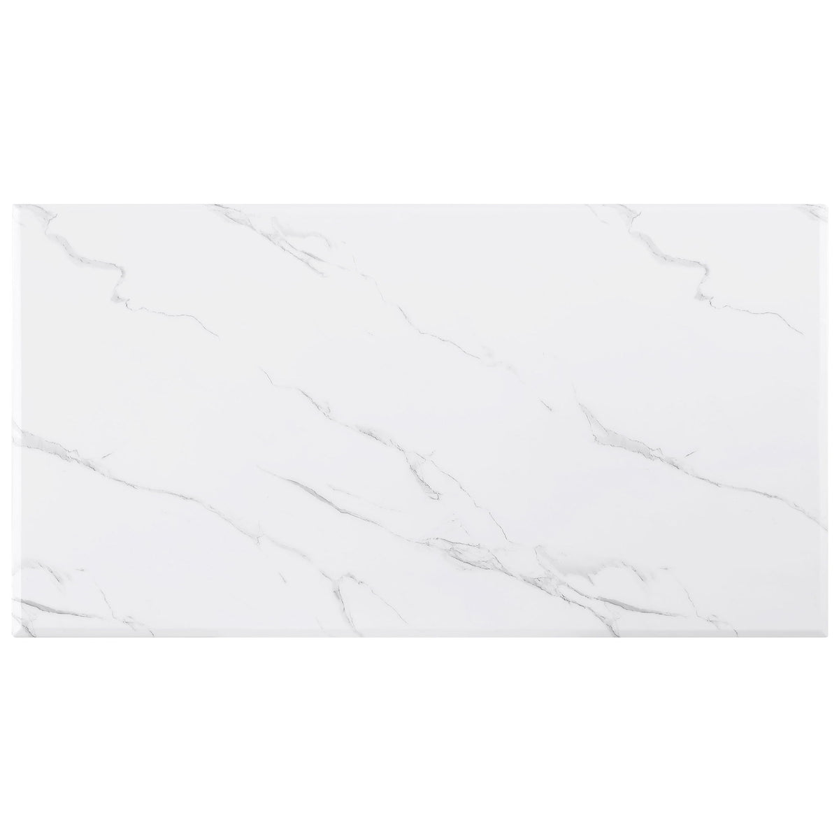Maciel - Coffee Table With Accents - White Marble