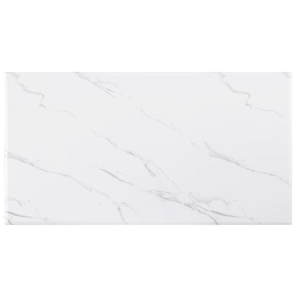 Maciel - Coffee Table With Accents - White Marble