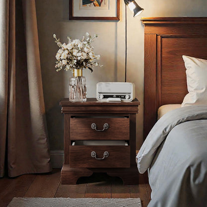 Nightstand With 2 Drawers