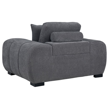 Plather - Track Arm Accent Chair