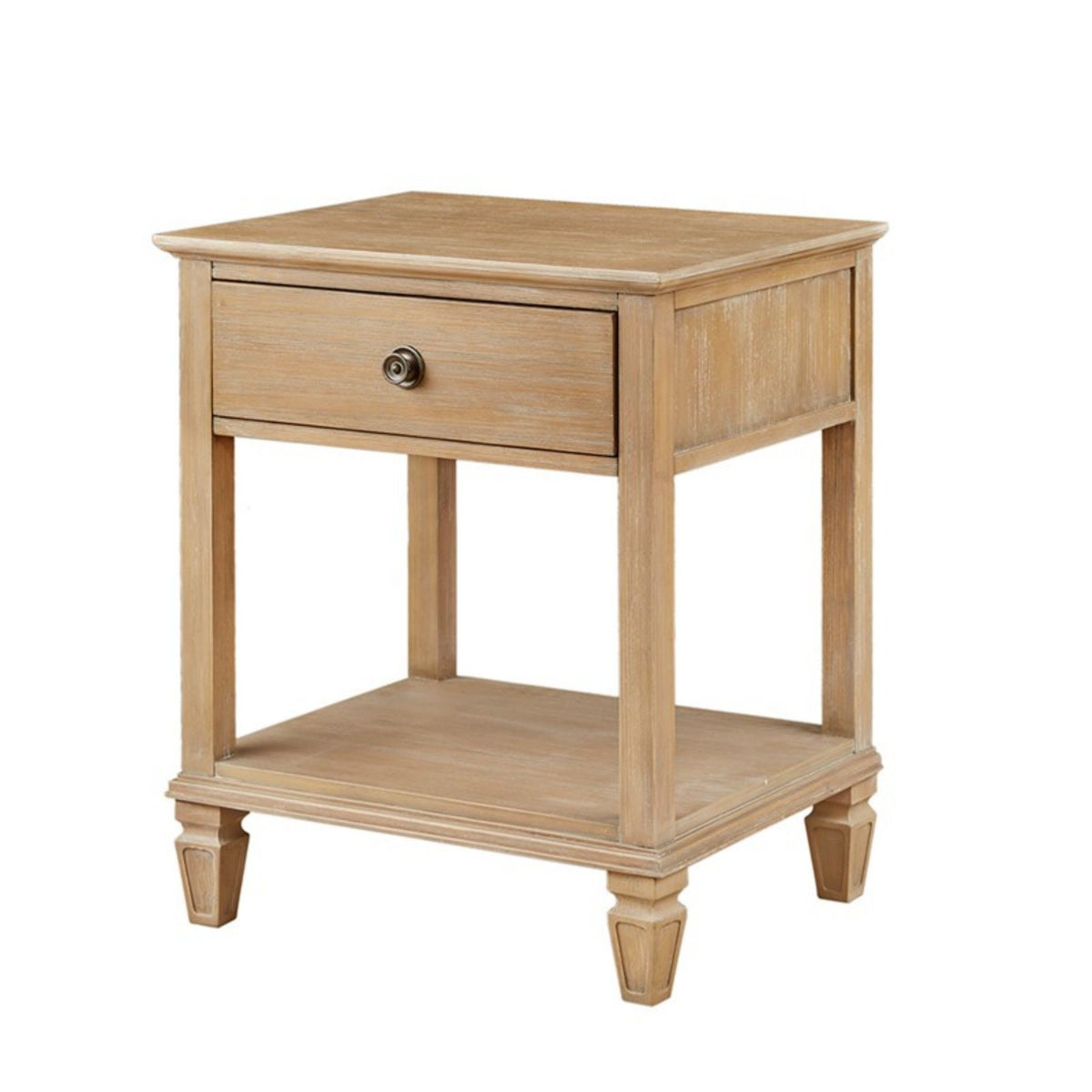 Victoria - Bedside Table With Drawer And Shelf