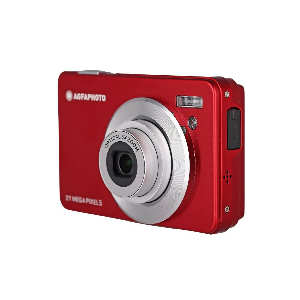 AGAFA DC8300 DIGITAL POINT AND SHOOT CAMERA: IN BLACK, RED, BLUE, PINK, SILVER OR PURPLE