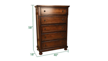 Austin Chest Dark Walnut