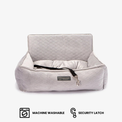 The NANDOG Car Seat medium in Pearl River Gray