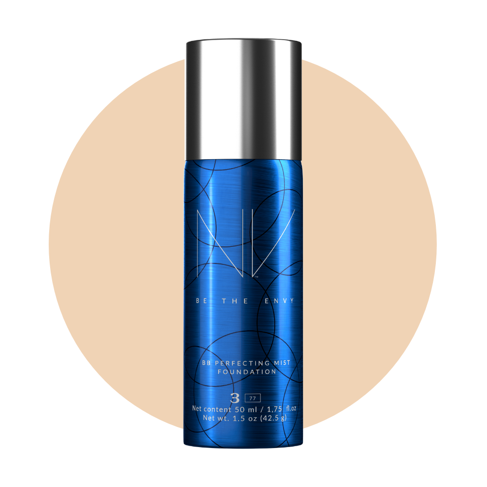 NV Perfecting Mist FOUNDATION Buildable Coverage Professional Airbrush Makeup with Plant-based Stem cell Polypeptides