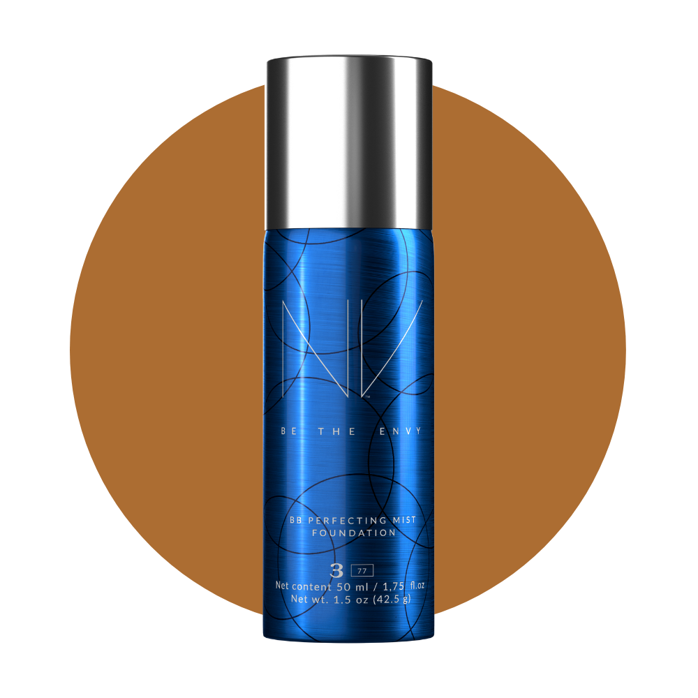 NV Perfecting Mist FOUNDATION Buildable Coverage Professional Airbrush Makeup with Plant-based Stem cell Polypeptides