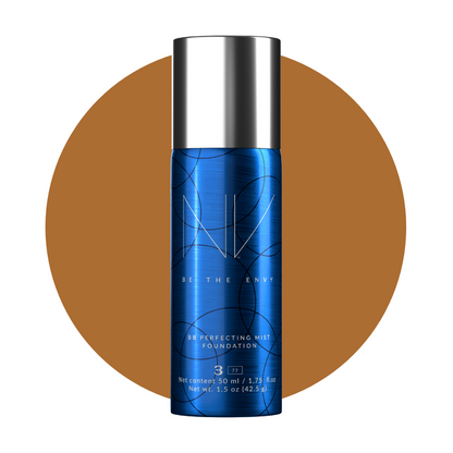 NV Perfecting Mist FOUNDATION Buildable Coverage Professional Airbrush Makeup with Plant-based Stem cell Polypeptides