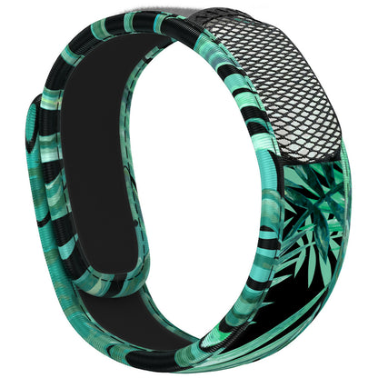 Mosquito repellent wristband with 2 refill pellets - Dark Explorer