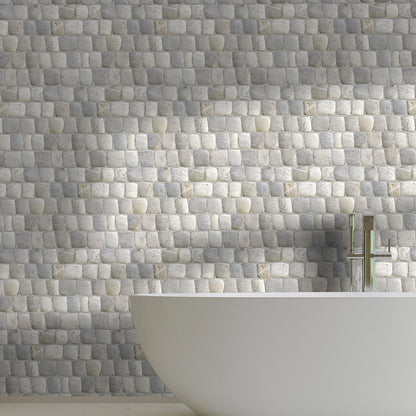 Canine Grey Natural Stone Mosaic Wall & Floor Tile