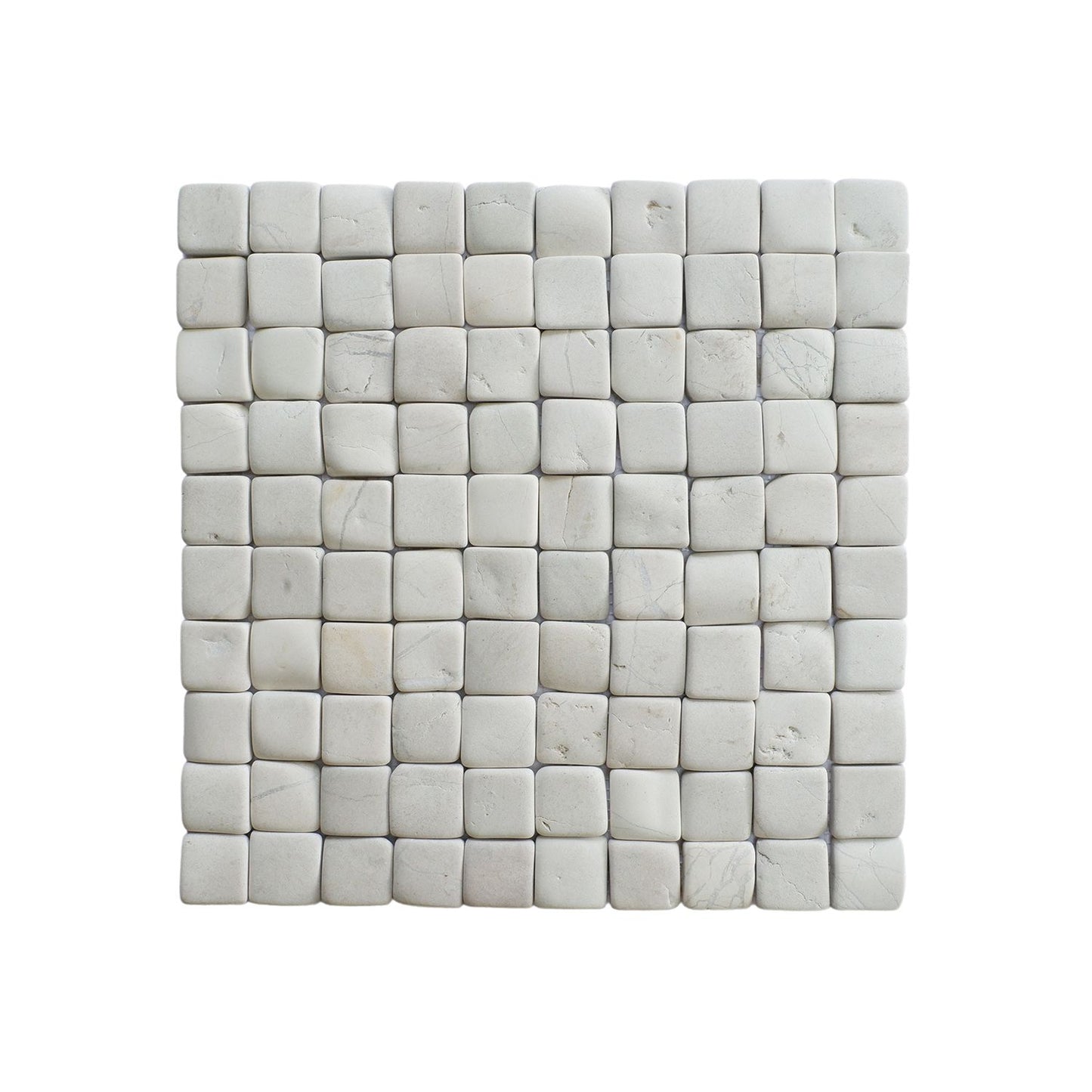 Molar 3 White Natural Stone Mosaic Wall & Floor Tile
