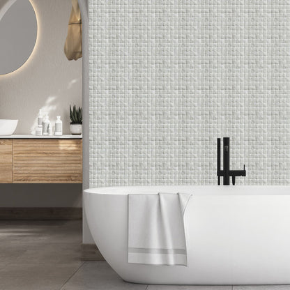 Molar 5 White Natural Stone Mosaic Wall & Floor Tile