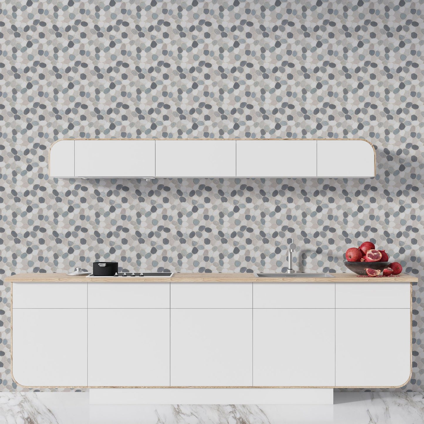 Ibiza Sliced Pebble Mosaic Wall & Floor Tile