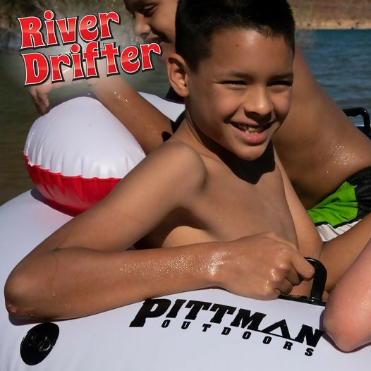 Pittman Outdoors 2-Person River Tube with Built-in Ice Chest
