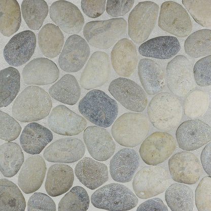 Grey Pebble Natural Stone Mosaic Wall & Floor Tile
