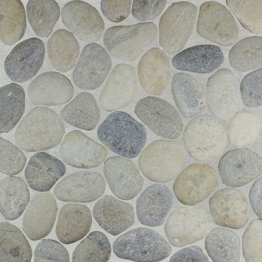 Grey Pebble Natural Stone Mosaic Wall & Floor Tile