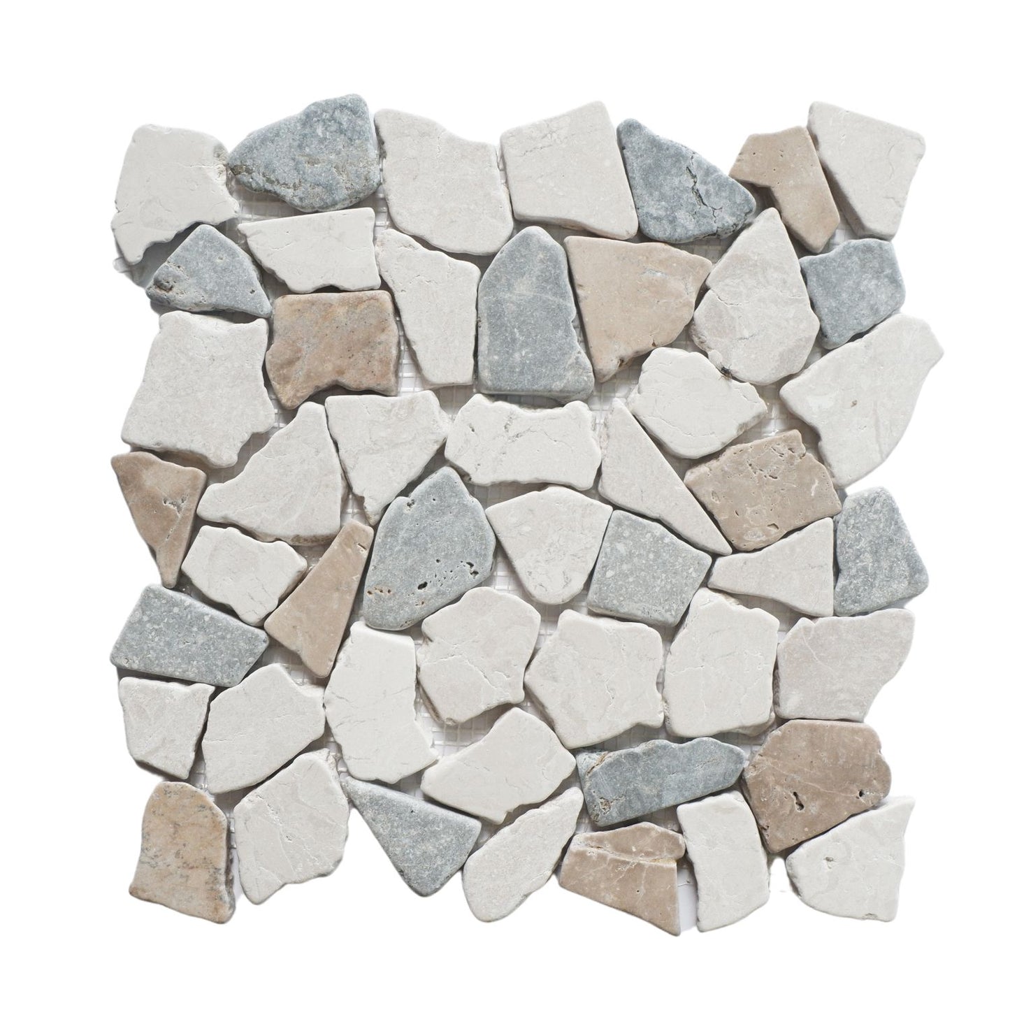 Sea Sand Random Mosaic Wall & Floor Tile