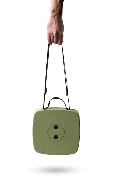 EverUcharted Ultra-Portable Nomad Seat in the color Moss Green