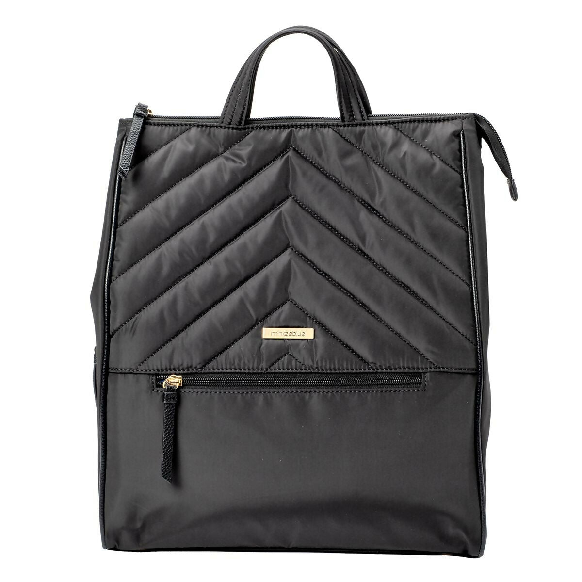 MinkeeBlue Puffer Amber Backpack with Lunch & Shoe Bag