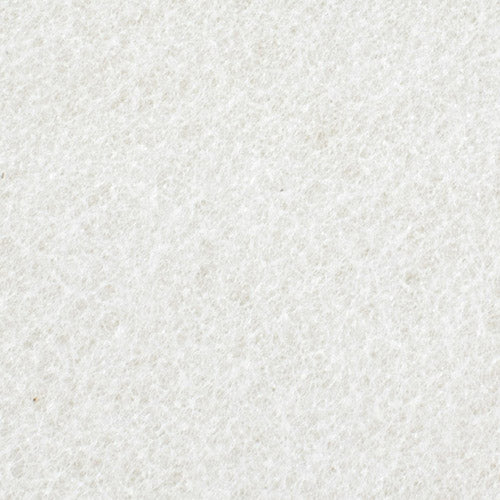 Non-woven White Pad with Hook & Loop 3in