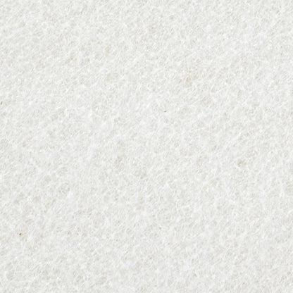 Non-woven White Pad with Hook & Loop 6in
