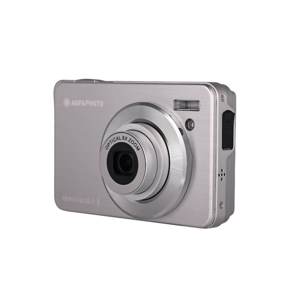 AGFAPhoto DC8300 Classic Digital Camera – 21MP Compact Point & Shoot, 8X Optical Zoom, Full HD Video, 2.7” LCD Screen, Rechargeable Battery