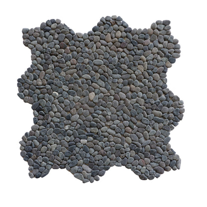 Mini Black Pebble Natural Stone Mosaic Wall & Floor Tile