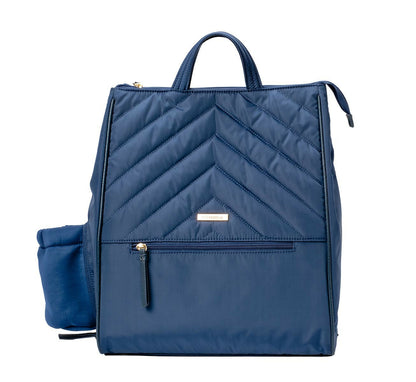 MinkeeBlue Puffer Amber Backpack with Lunch & Shoe Bag