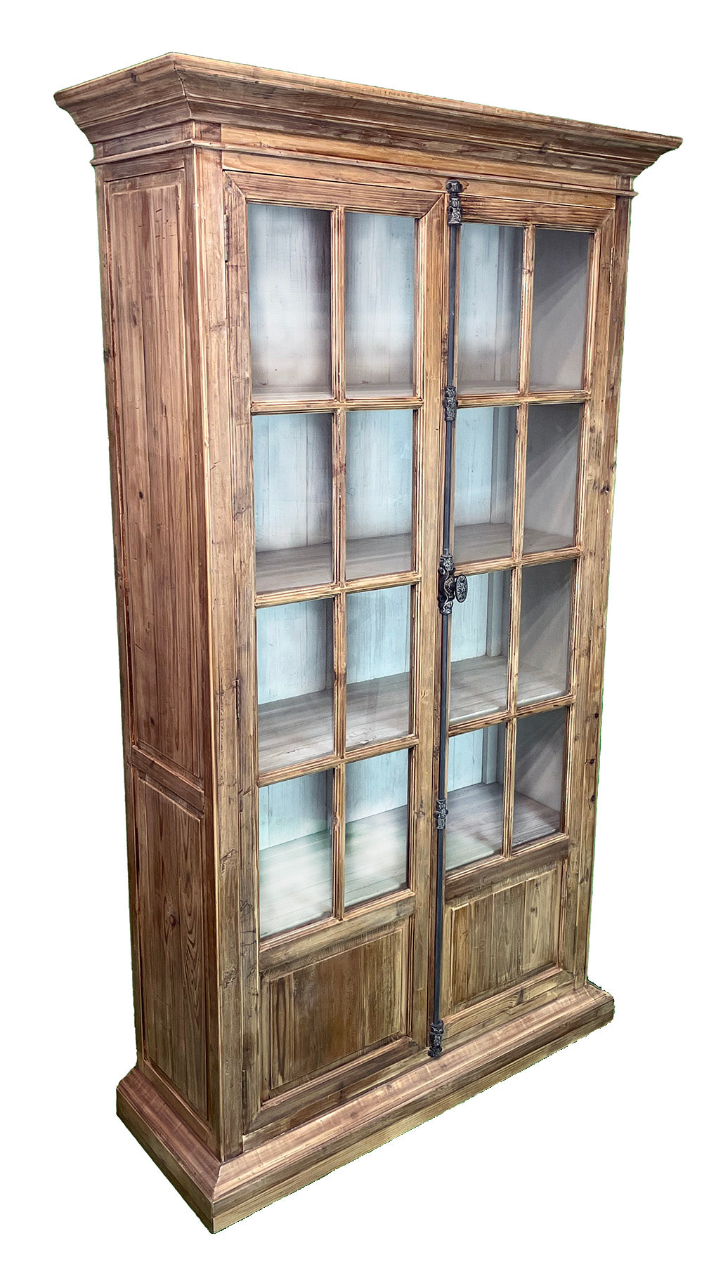 Old Door Vitrine, natural/white